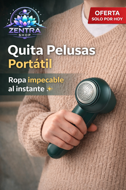 Quita Pelusas Portátil ✅ Ropa como nueva en segundos ✅ Paga en Casa
